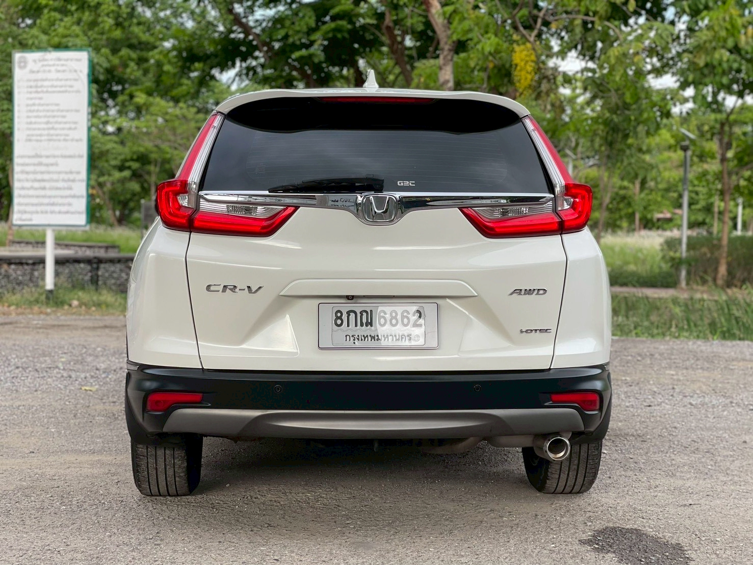 Honda CRV 1.6EL 4WD TOP ปี 2018 จด 2019 - Image 6