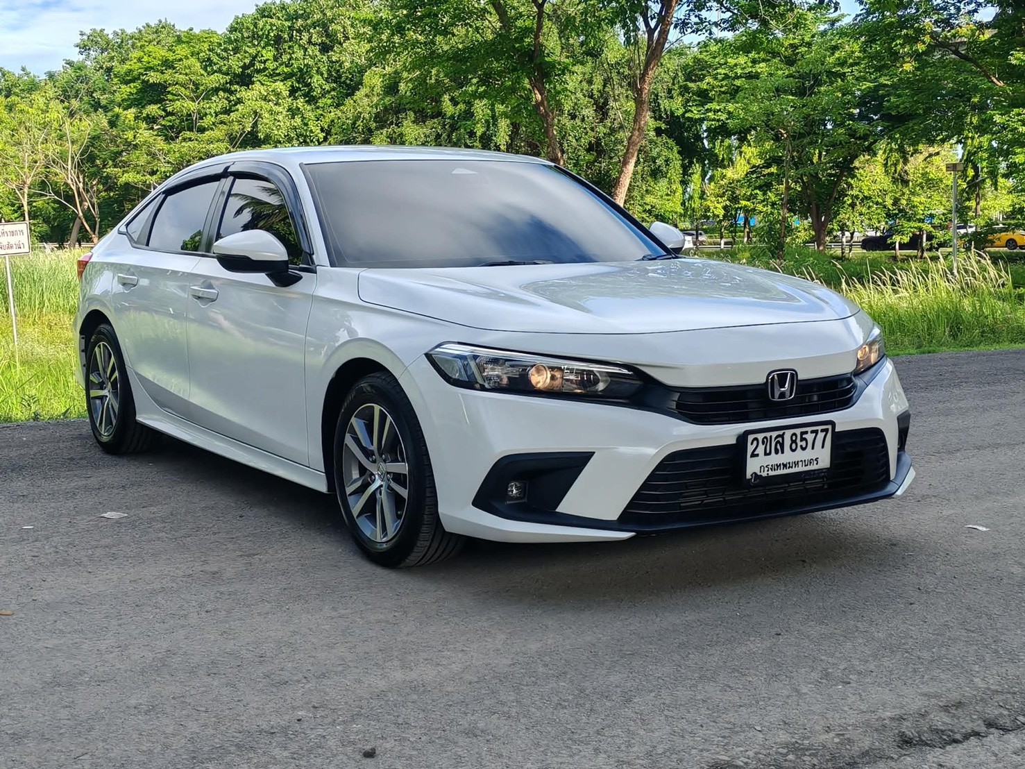 Honda Civic FE 1.5 EL+ Turbo ปี 2021 จด 2022 - Image 2