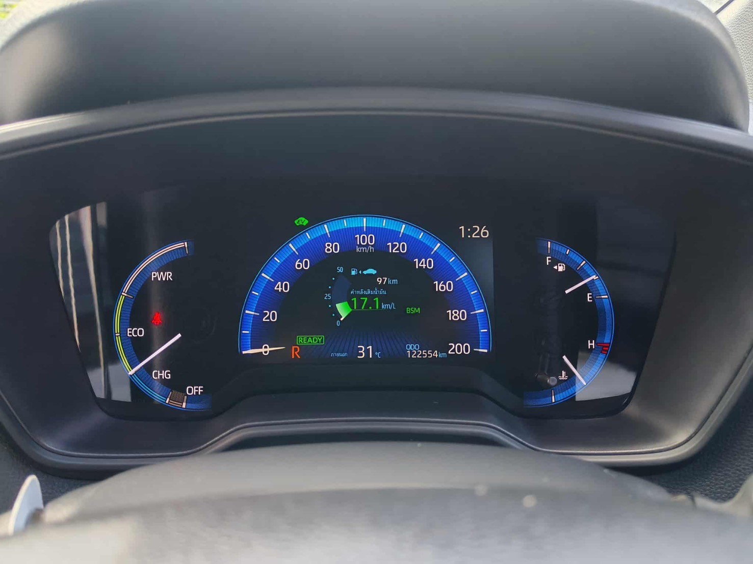 TOYOTA COROLLA CROSS 1.8 HYBRID PREMIUM ปี 2021 - Image 16
