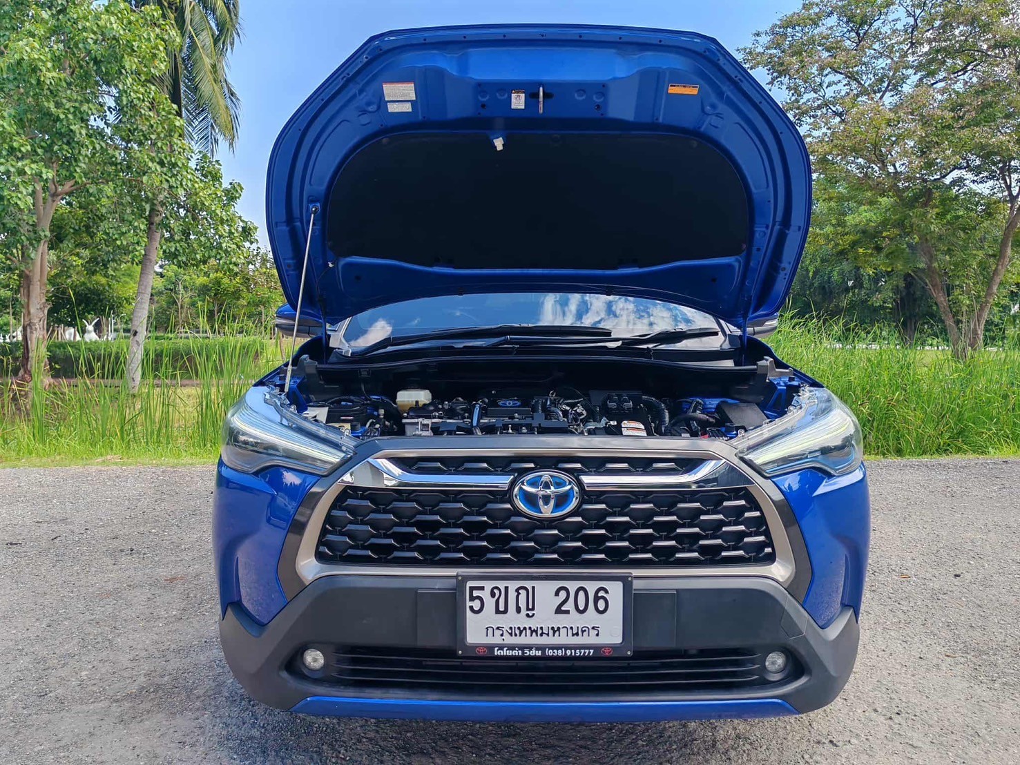 TOYOTA COROLLA CROSS 1.8 HYBRID PREMIUM ปี 2021 - Image 18