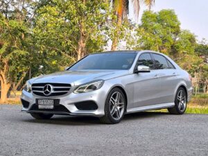 BENZ E300 BLUETEC HYBRID AMG DYNAMIC 204 แรงม้า สีเทา ปี 2014