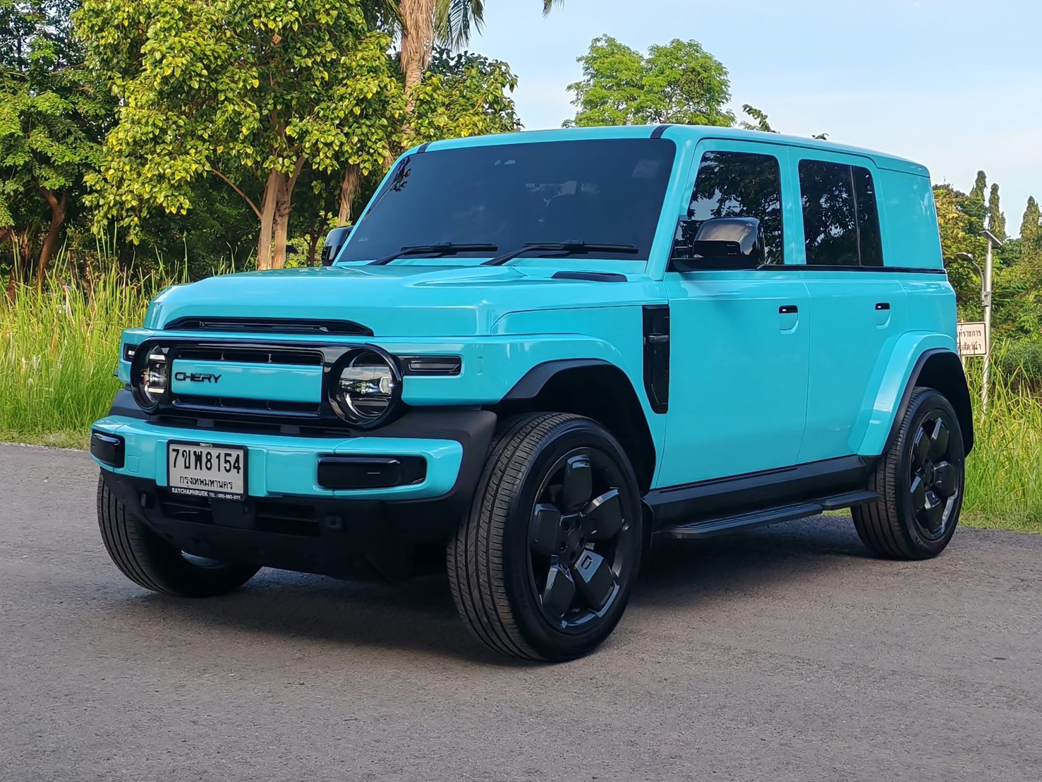 Cherry V23 Peak 4WD สีฟ้า ปี 2025 จด 2026