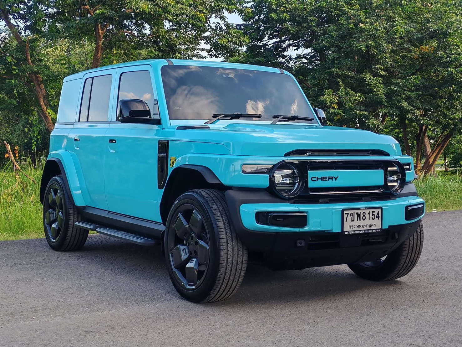 Cherry V23 Peak 4WD สีฟ้า ปี 2025 จด 2026 - Image 4